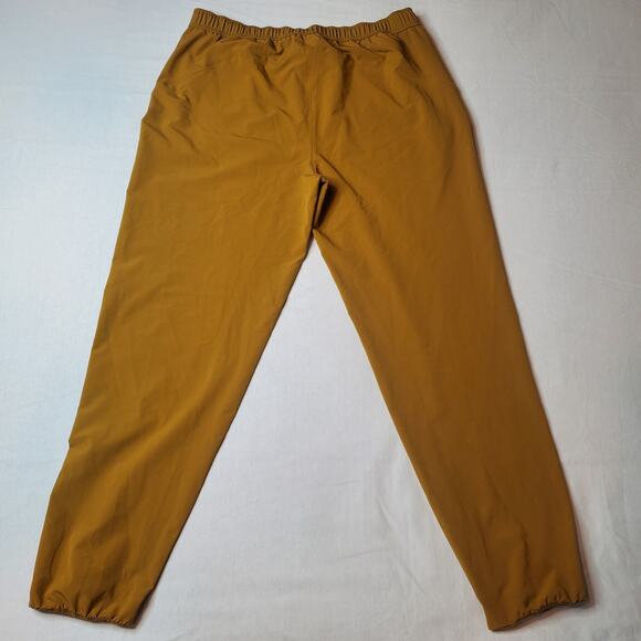 Janji Womens Size L Transit Tech Athletic Pant Lightweight Gold - Picture 5 of 9